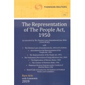 Thomson Reuters The Representation of the People Act, 1950 [Bare Acts with Comment]